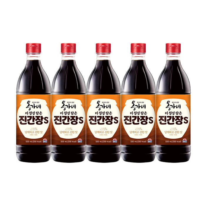 진간장S 500ml x 5개